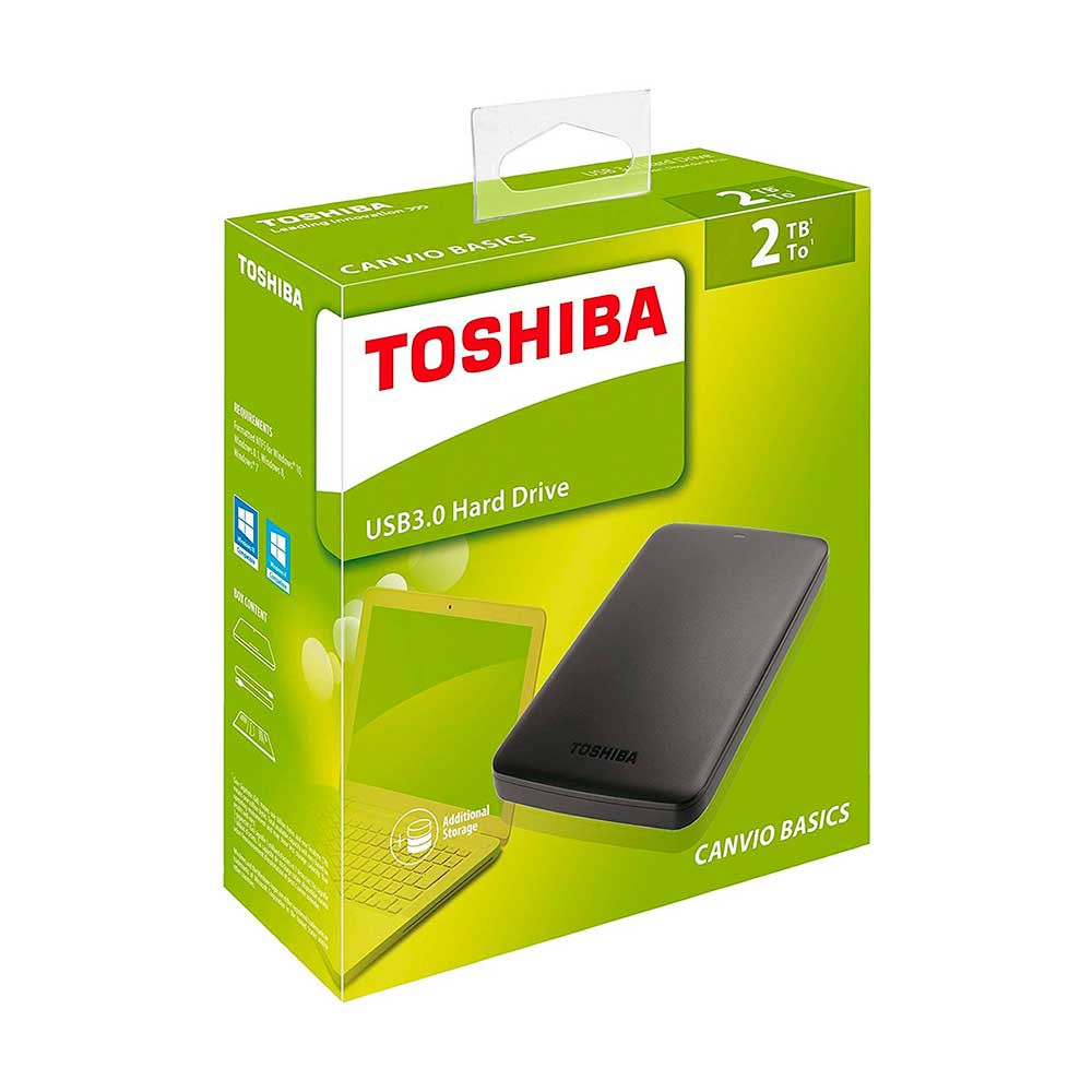 Box HDD ổ cứng di động TOSHIBA 2TB