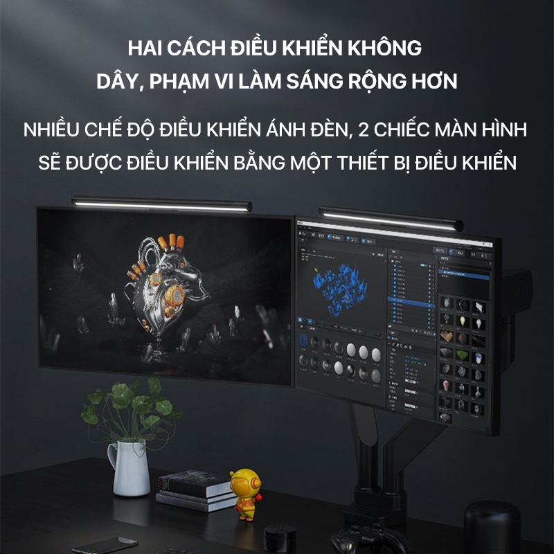 Đèn treo màn hình máy tính Xiaomi Lymax L1 Plus - Thanh đèn led gắn màn hình máy tính Lymax