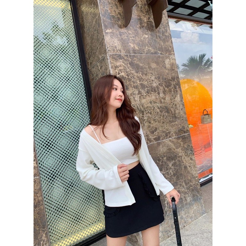 Áo bra thun tăm có mút