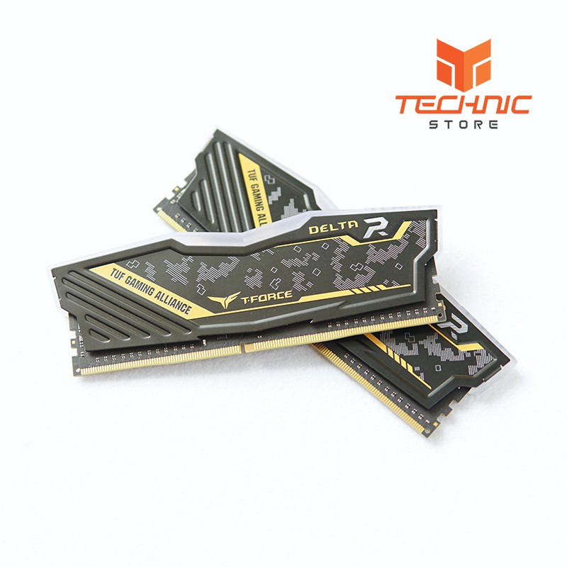 Ram máy tính TeamGroup T-FORCE DELTA TUF Gaming Alliance RGB