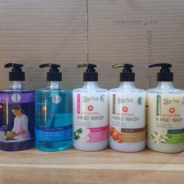 NƯỚC RỬA TAY DIỆT KHUẨN Shena 500ml MALAYSIA