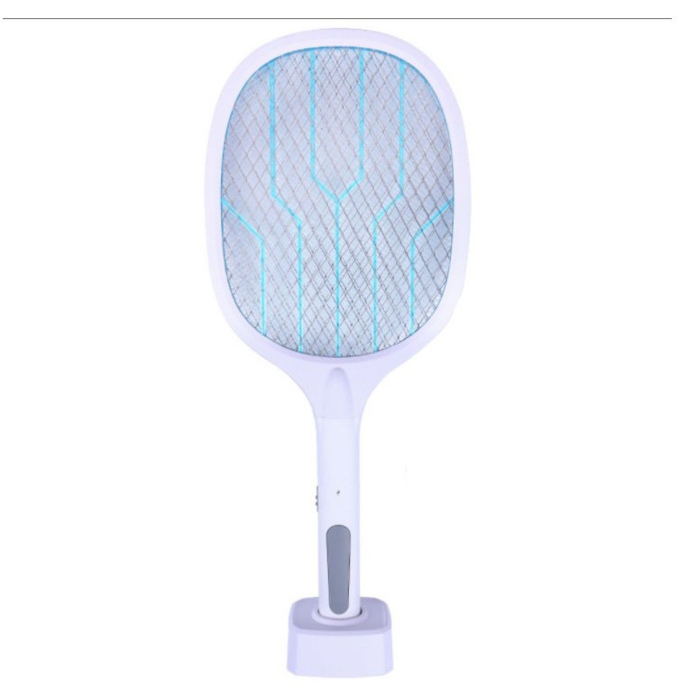 Vợt Muỗi Kiêm Đèn Bắt Muỗi Đa Năng Tích Điện 2 Trong 1 Tiện Lợi