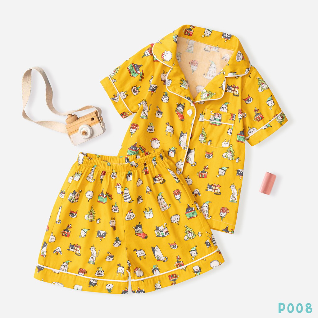 Bộ Pijama Cho Bé 5 Màu Siêu Đáng Yêu BELLO LAND