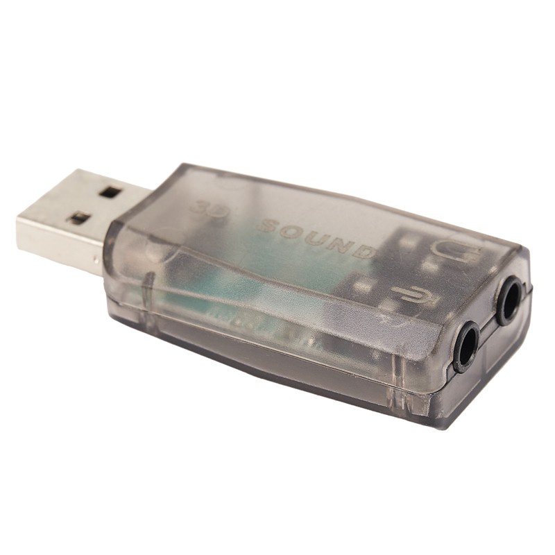 Usb Chuyển Đổi Thẻ Âm Thanh Ngoài Với Giắc Cắm Tai Nghe Và Micro Cho Usb