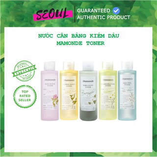 Nước Cân Bằng Kiềm Dầu Mamonde Toner mẫu mới 250ml