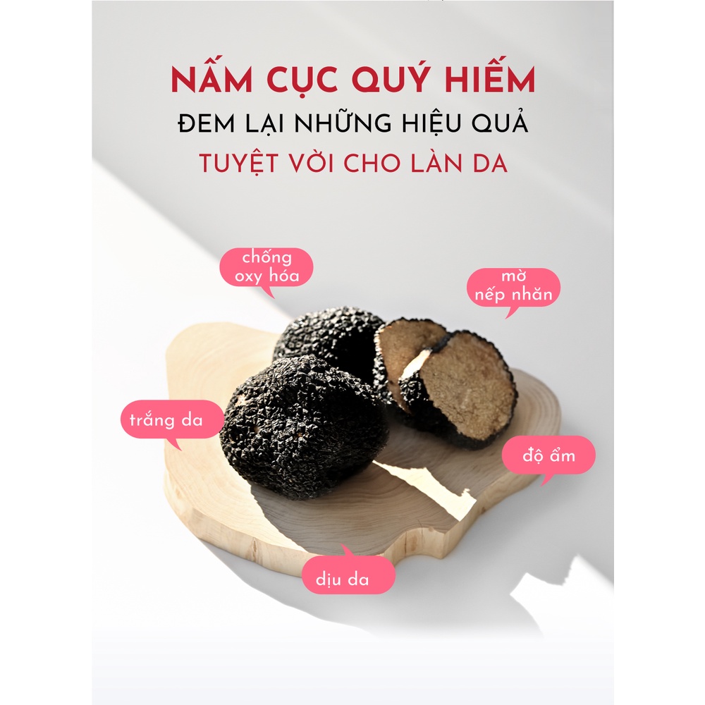 Nước cân bằng dưỡng trắng, phục hồi da Lomere Prime Truffle Cell Repair Brightening Essence Skin - Hàn Quốc Chính Hãng