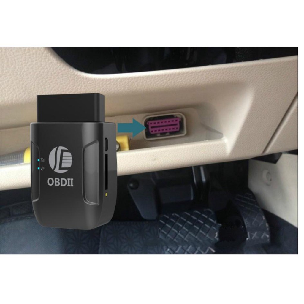 Bộ định vị GPS cao cấp cho ô tô cổng OBD II miễn phí duy trì, dễ lắp đặt 9-50V độ chính xác cao... Mới !!!