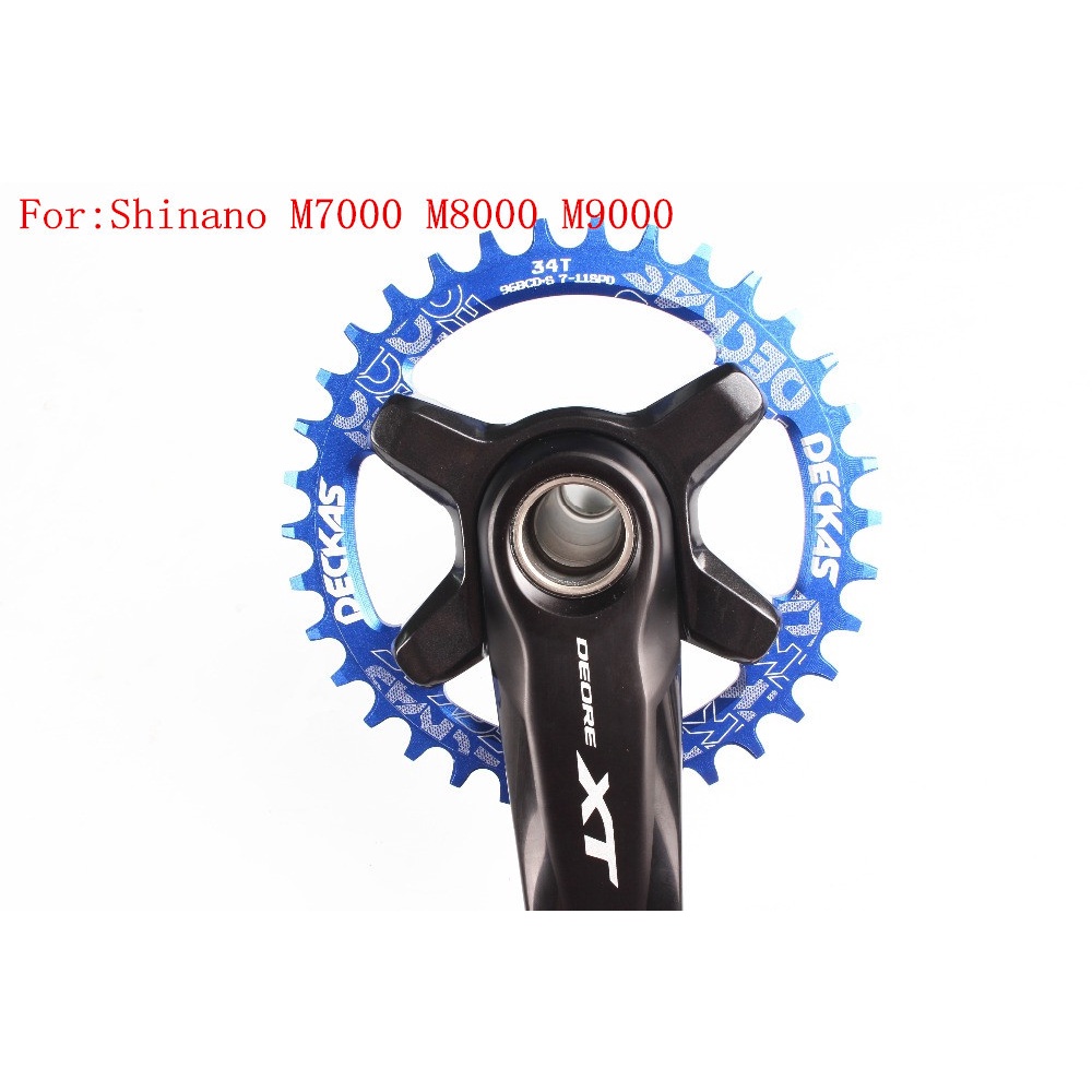 Đĩa răng 96bcd 96 bcd 96 32t 34t 36t 38t cho xe đạp leo núi m4100