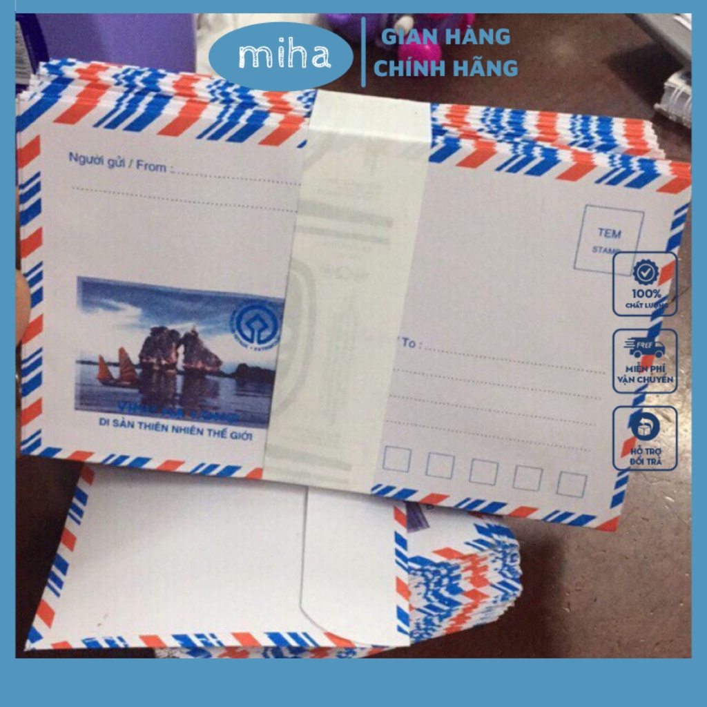 100 phong bì có keo dán sẵn