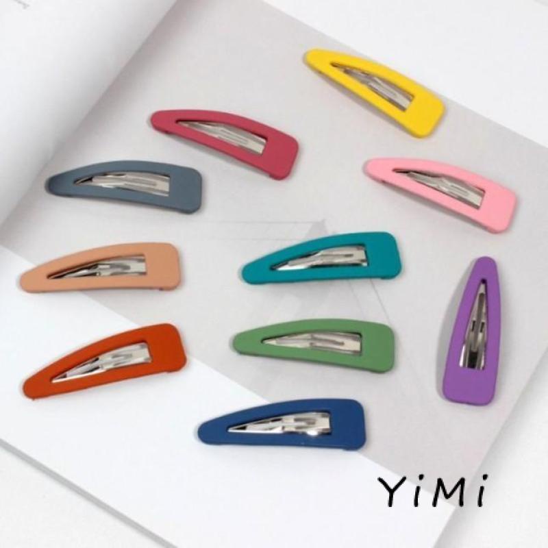 Kẹp Tóc Màu Trơn Xinh Xắn Dành Cho Nữ