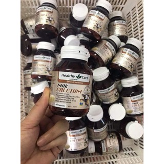 Viên Uống Bổ Sung Canxi Sữa Cho Bé Healthy  Care Milk Calcium 60 Viên