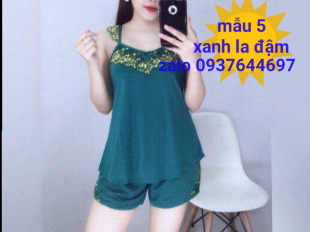 đồ bộ ngủ thun lạnh size 2 từ 47-52kg | BigBuy360 - bigbuy360.vn