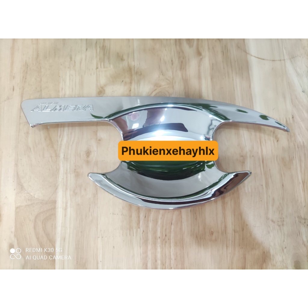 Ốp Hõm Cửa Mạ Crom Cho Xe Nissan Almera 2021