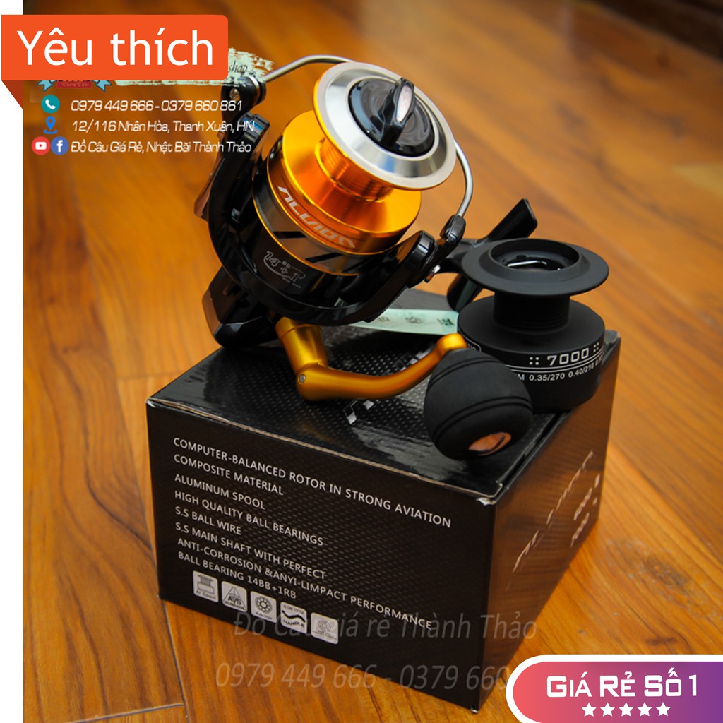 ⭐️ MÁY CÂU CÁ ⭐️ Navion STR 2 Cối 6000, 7000. Máy khoẻ, quay êm mượt, tải cá lớn, đánh xa bờ