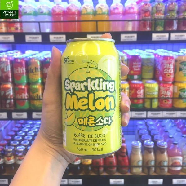 [VITAMIN HOUSE] Soda vị dưa lưới SFC 350ml