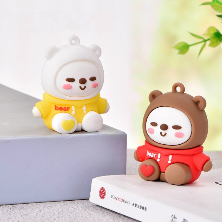 Búp bê hình Gấu cute cho các bạn làm Jibbitz, móc khóa, DIY