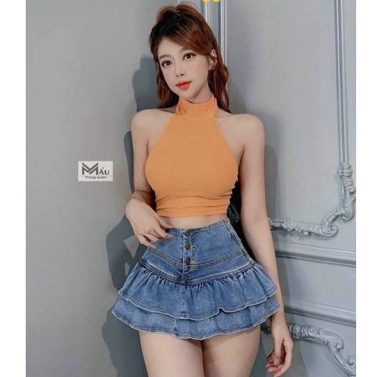 Chân váy xòe 2 tầng siêu xinh CV16
