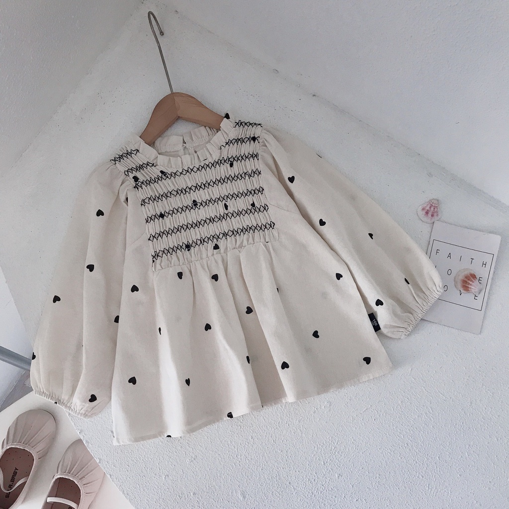 Áo baby doll Điệu Đà Cho Bé Gái Hàng Quảng Châu Cao Cấp