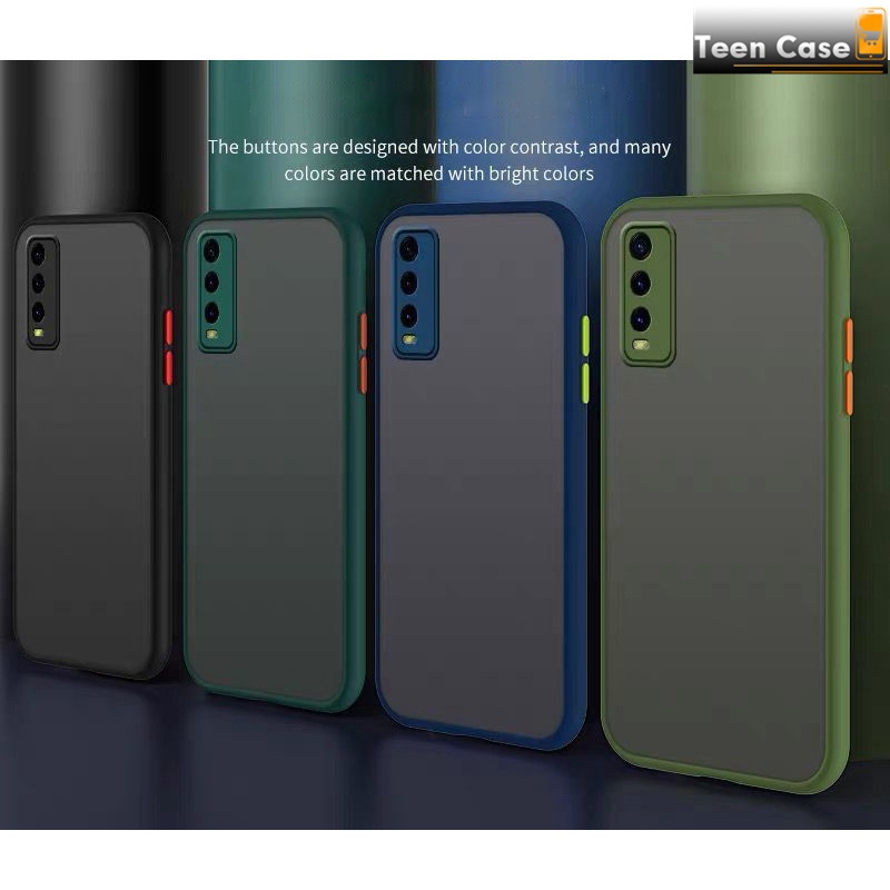 Ốp Điện Thoại Mặt Nhám Chống Sốc Cho VIVO - TeenCase