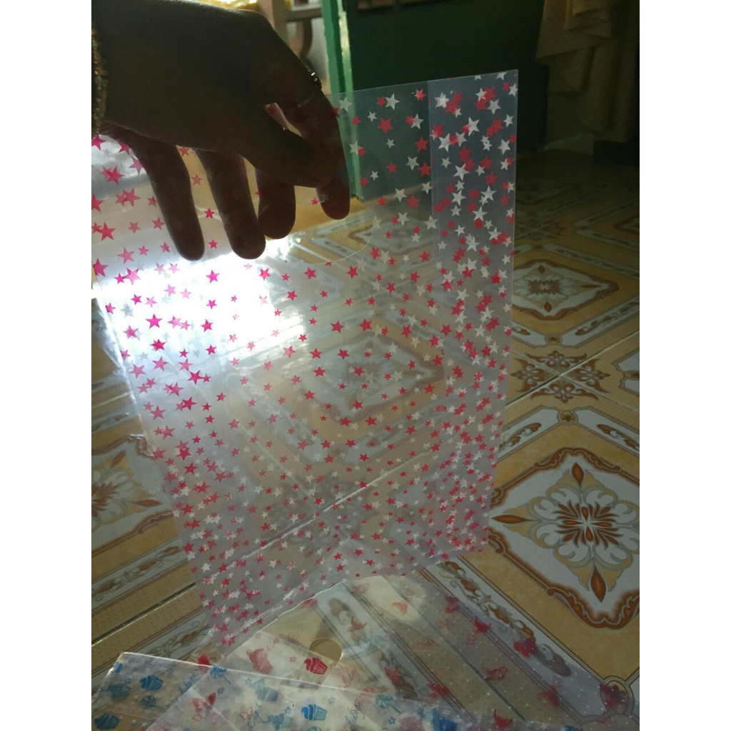 100gr túi pp trong in họa tiết size tùy chọn
