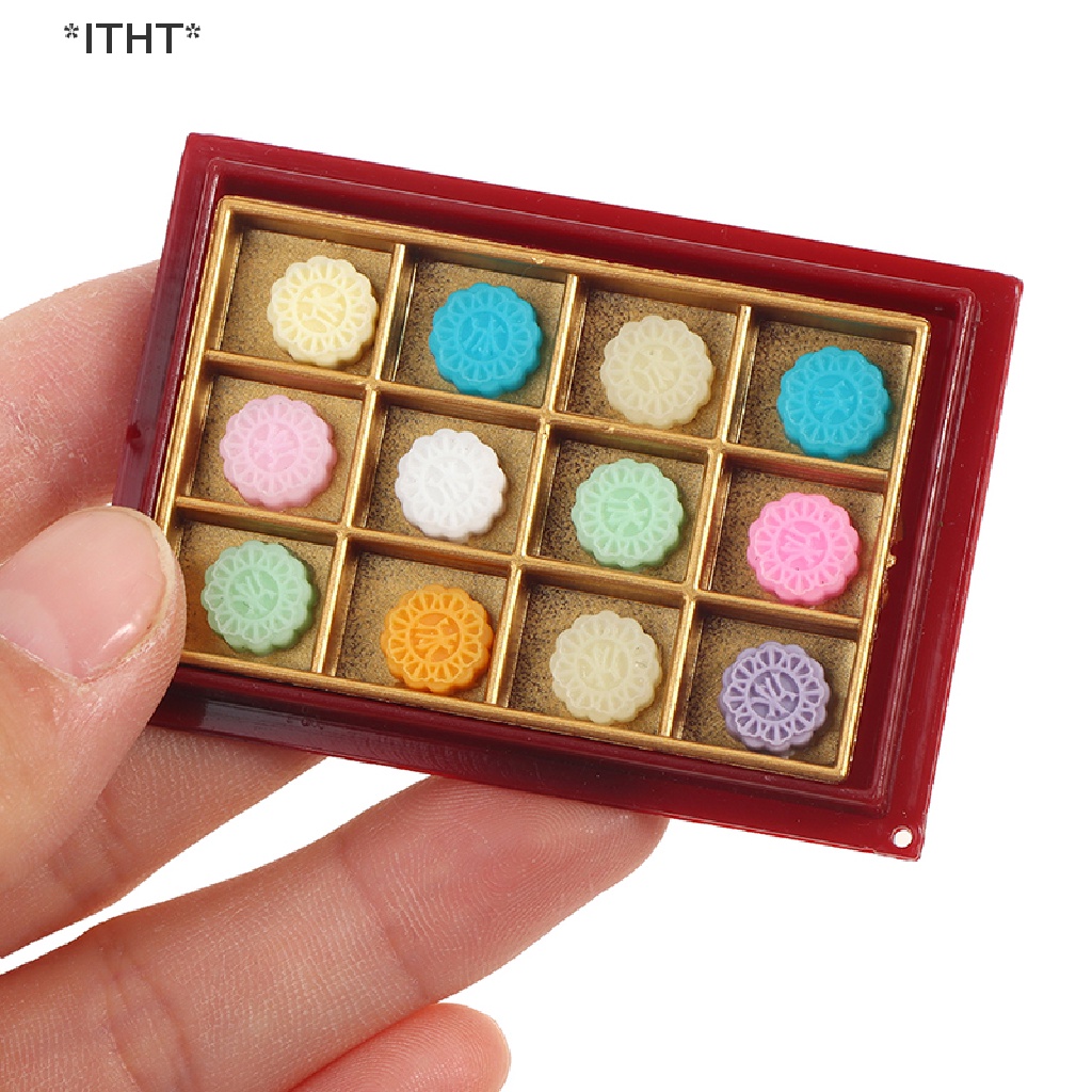 Bánh Trung Thu Mini Tỉ Lệ 1: 12 Trang Trí Nhà Búp Bê