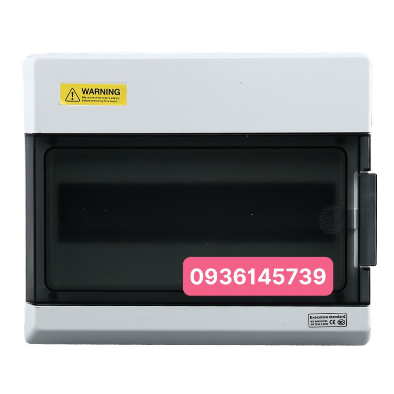 Tủ điện nhựa lắp nổi, chống nước, chống bụi IP65 FEEO