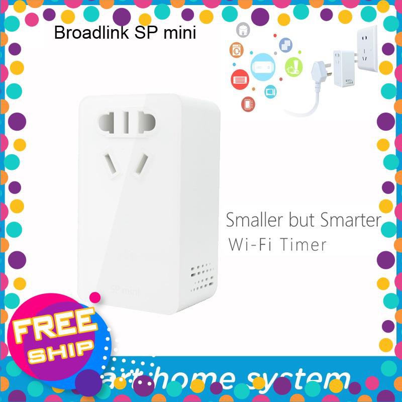 Ổ Cắm Wifi Broadlink, Ổ Cắm Thông Minh Hẹn Giờ Broadlink SP4L 2200W Điều Khiển Từ Xa Qua App Broaldink Bản Quốc Tế