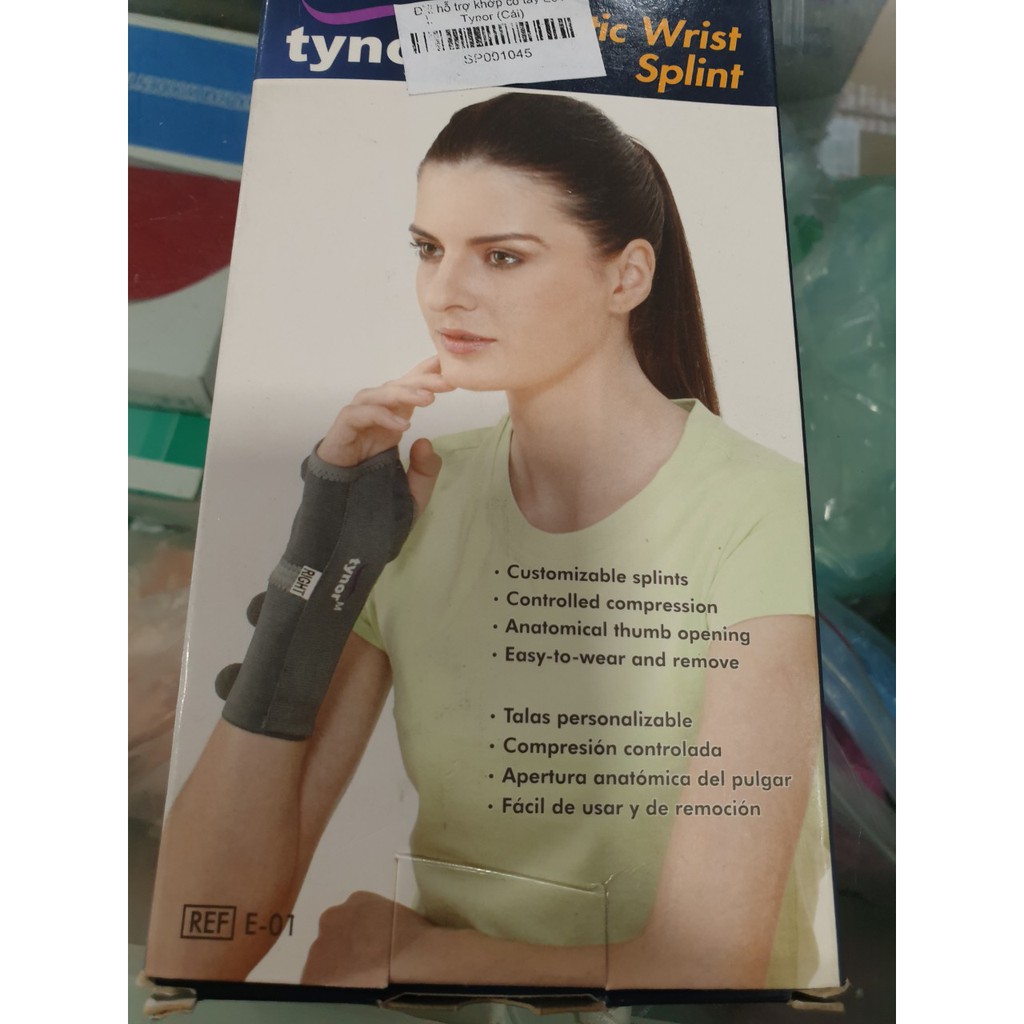 Đai hỗ trợ khớp cổ tay E01 Tynor