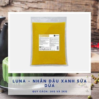 Nhân trung thu FARINA - Luna đậu xanh sữa dừa 1kg & 2kg