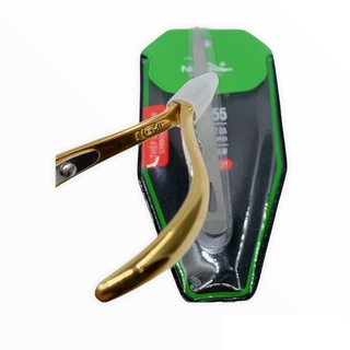 Combo Kiềm Cắt Móng Cắt Da Nghĩa D555 Và Cây Lấy Khóe Bằng Thép Không Gỉ