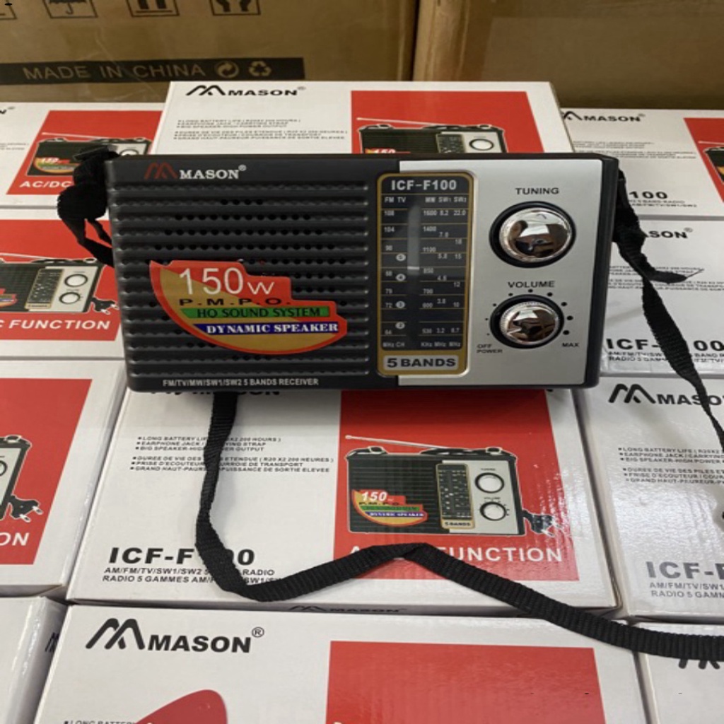 Đài radio Mason F100