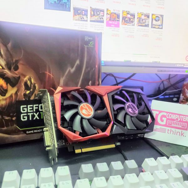 Card màn hình GTX1050 3GB Colorful Fullbox Còn bảo hành hãng