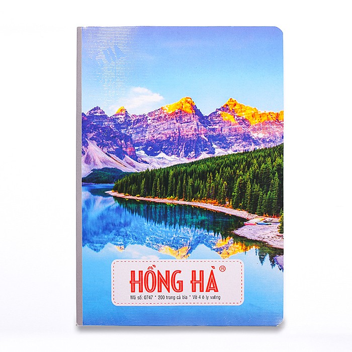 Vở Hồng Hà 4 ô ly 200 trang South Star Say Hello 0747