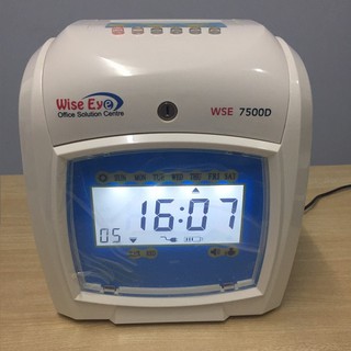 [ Tặng 200 thẻ] Máy chấm công thẻ giấy Wise Eye Wse-7500D