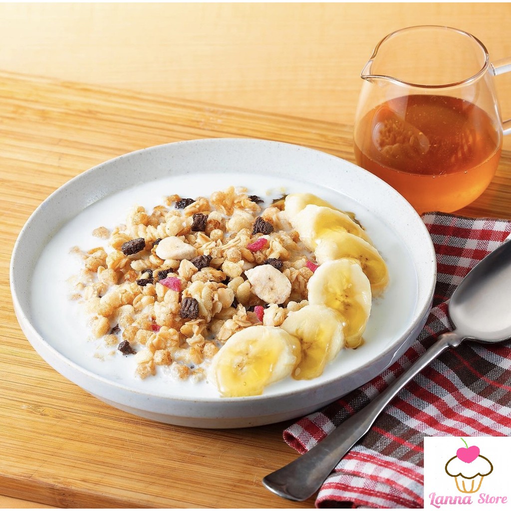 Ngũ cốc Calbee ăn kiêng giảm cân Nhật Bản mix hoa quả trái cây sữa chua dùng ăn sáng - SocolaDÂU 600G