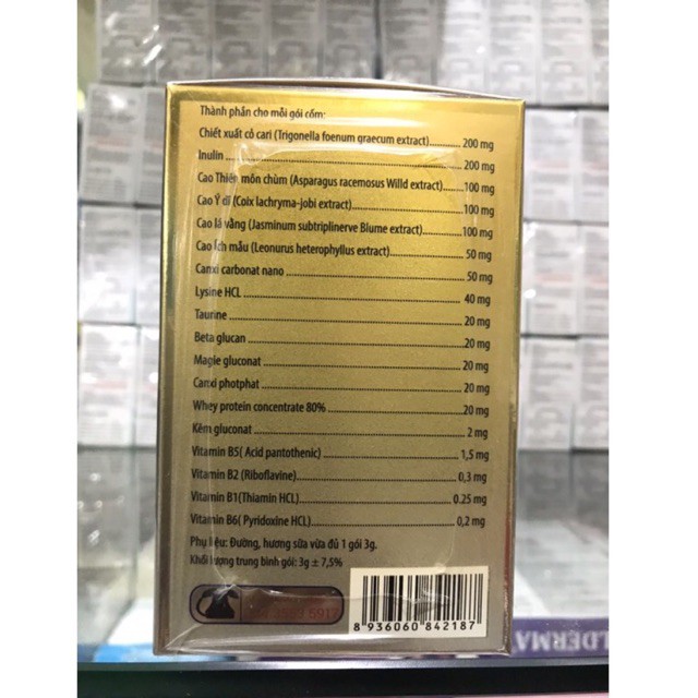 Cốm lợi sữa Tasuamum gold