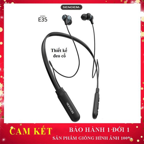 Tai nghe Bluetooth Sendem E35 - Bảo hành 1 năm, Tai nghe không dây, Tai nghe Bluetooth, Tai nghe không dây, Tai nghe nhé