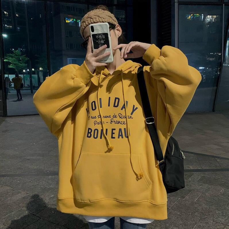 Áo Hoodie Holiday nhiều màu dành cho cả nam và nữ