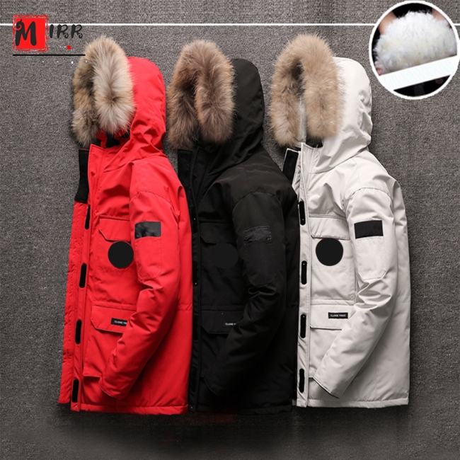 Áo Khoác Cotton Dày Cổ Lông Nhiều Túi Phối Mũ Trùm Có Thể Tháo Rời Giúp Giữ Ấm Cho Nam Vào Mùa Đông | BigBuy360 - bigbuy360.vn