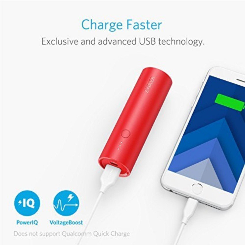 Pin sạc dự phòng ANKER PowerCore 5000mAh Portable Charger - A1109091