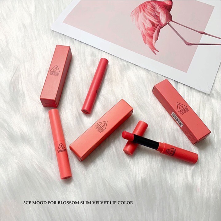 Son thỏi lì 3CE Slim Velvet Lip Color