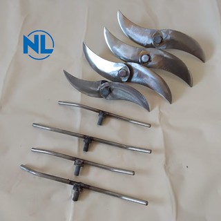 Bộ lưỡi dao + đánh ruốc máy xay thịt  mini gia đình nồi 22 cm
