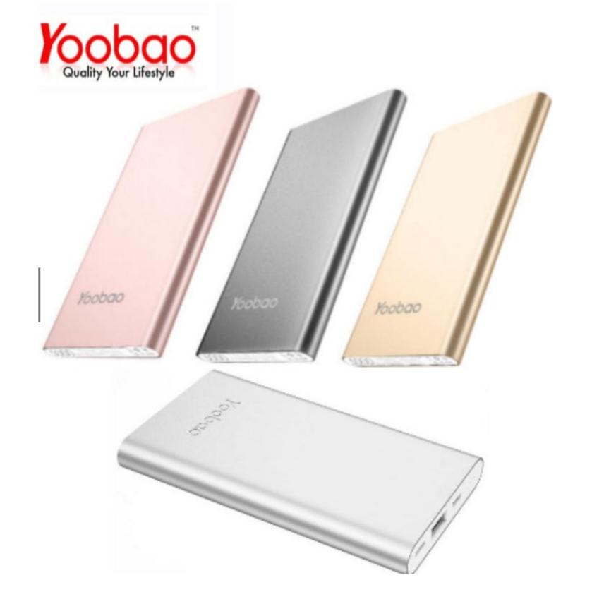 Sạc dự phòng Yoobao Polymer 5000mAh PL5 chính hãng