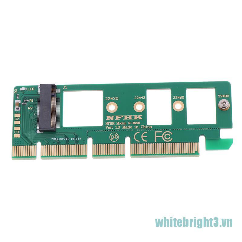 Card Chuyển Đổi Pcie M.2 Ngff Ssd Sang Pci-E Pci Express 3.0 16x X4