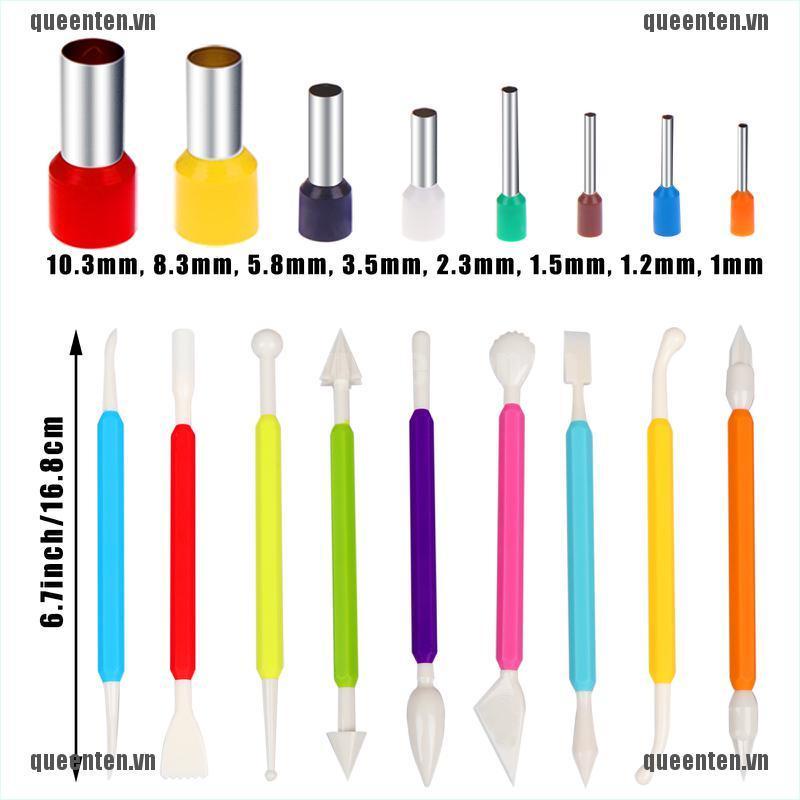 Clay Tools Kit, Include 9 Pieces Clay Cutters