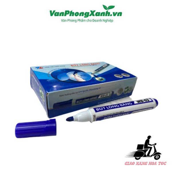 Bút lông dầu WB03 2.5mm - Xanh/Đỏ/Đen