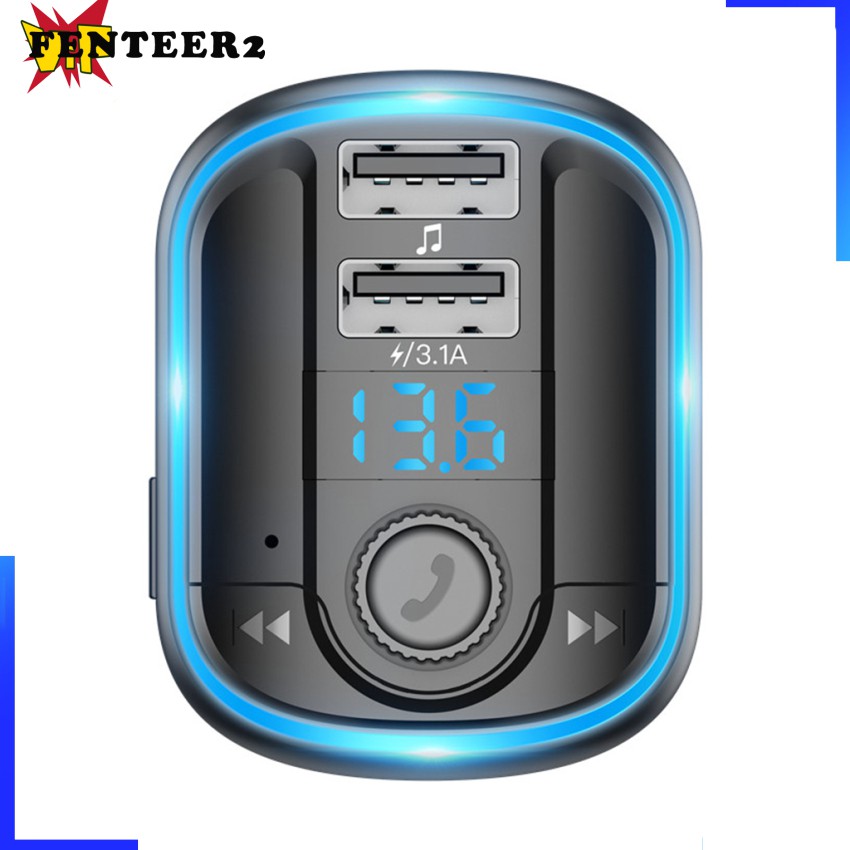 Bộ Truyền Tín Hiệu Fm Mp3 Bluetooth 5.0 Cho Xe Hơi