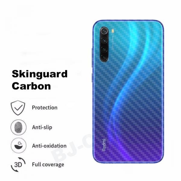 Miếng dán Carbon mặt lưng Xiaomi Redmi Note 8 / Redmi Note 8 Pro Chống Bám Vân Tay