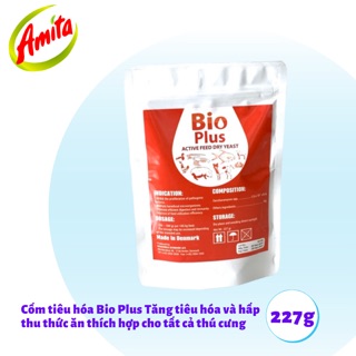 Cốm tiêu hóa Bio Plus Tăng tiêu hóa và hấp thu thức ăn thích hợp cho tất cả thú cưng của bạn, trọng lượng 227f