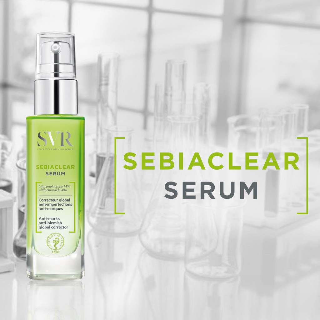 Serum giảm mụn, mờ thâm SVR Sebiaclear 30ml